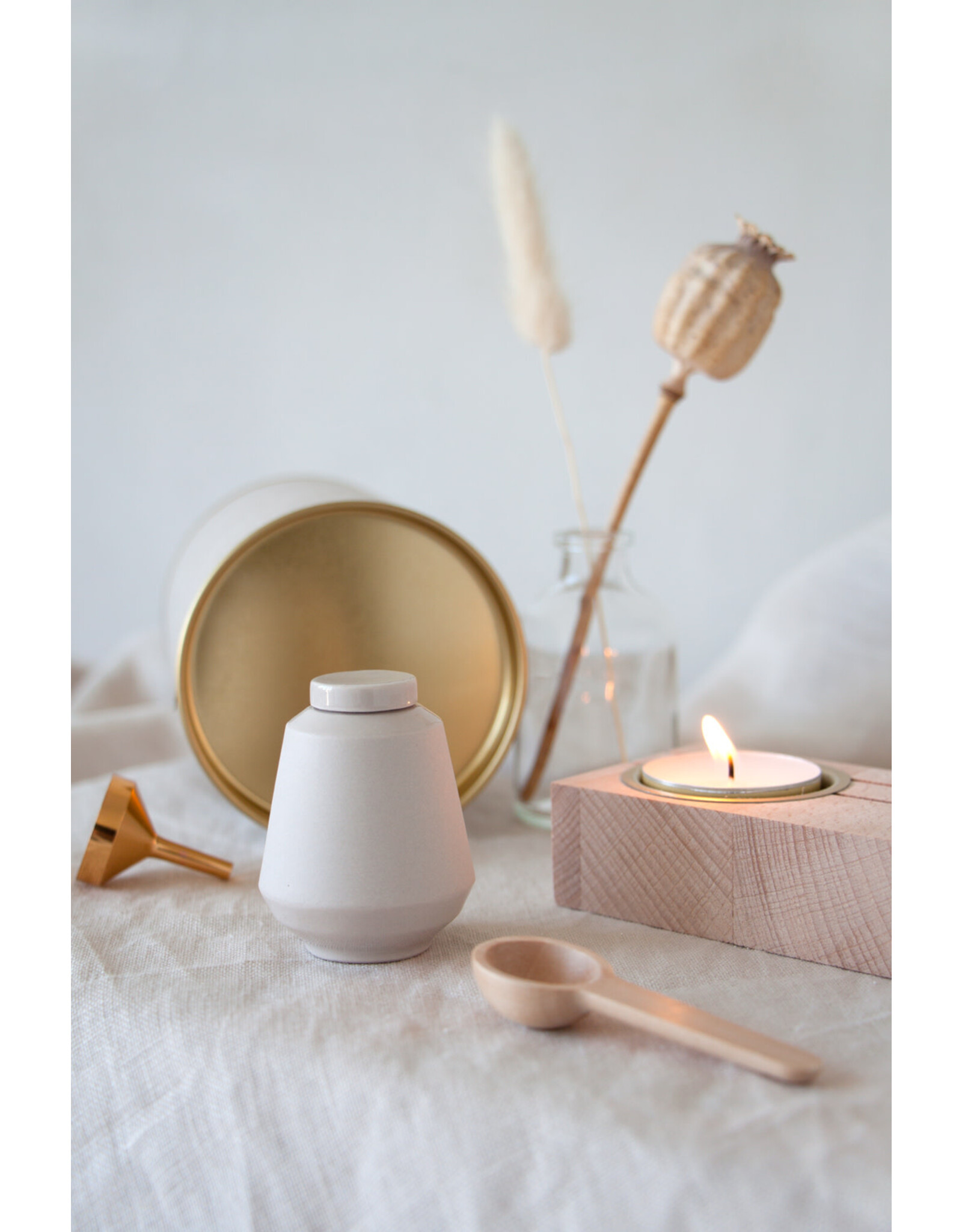 Roosmarijn Knijnenburg Urn - Roze - B 4,5 cm x H 6 cm