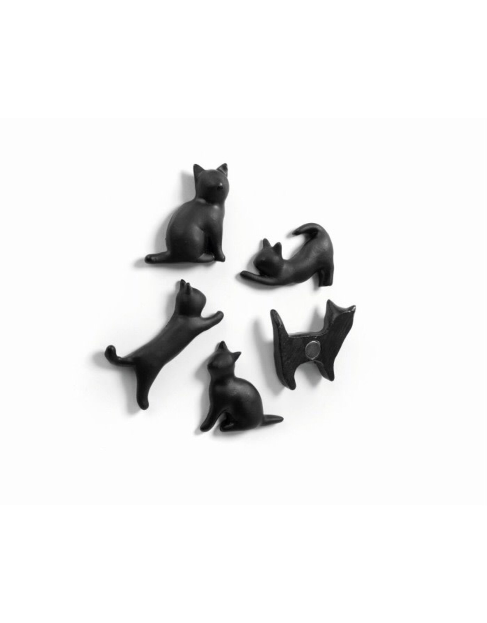 Interhal Retail Magneet Meow -  Zwart - 5st