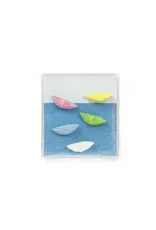 Interhal Retail Magneet Paper Boat - 5st