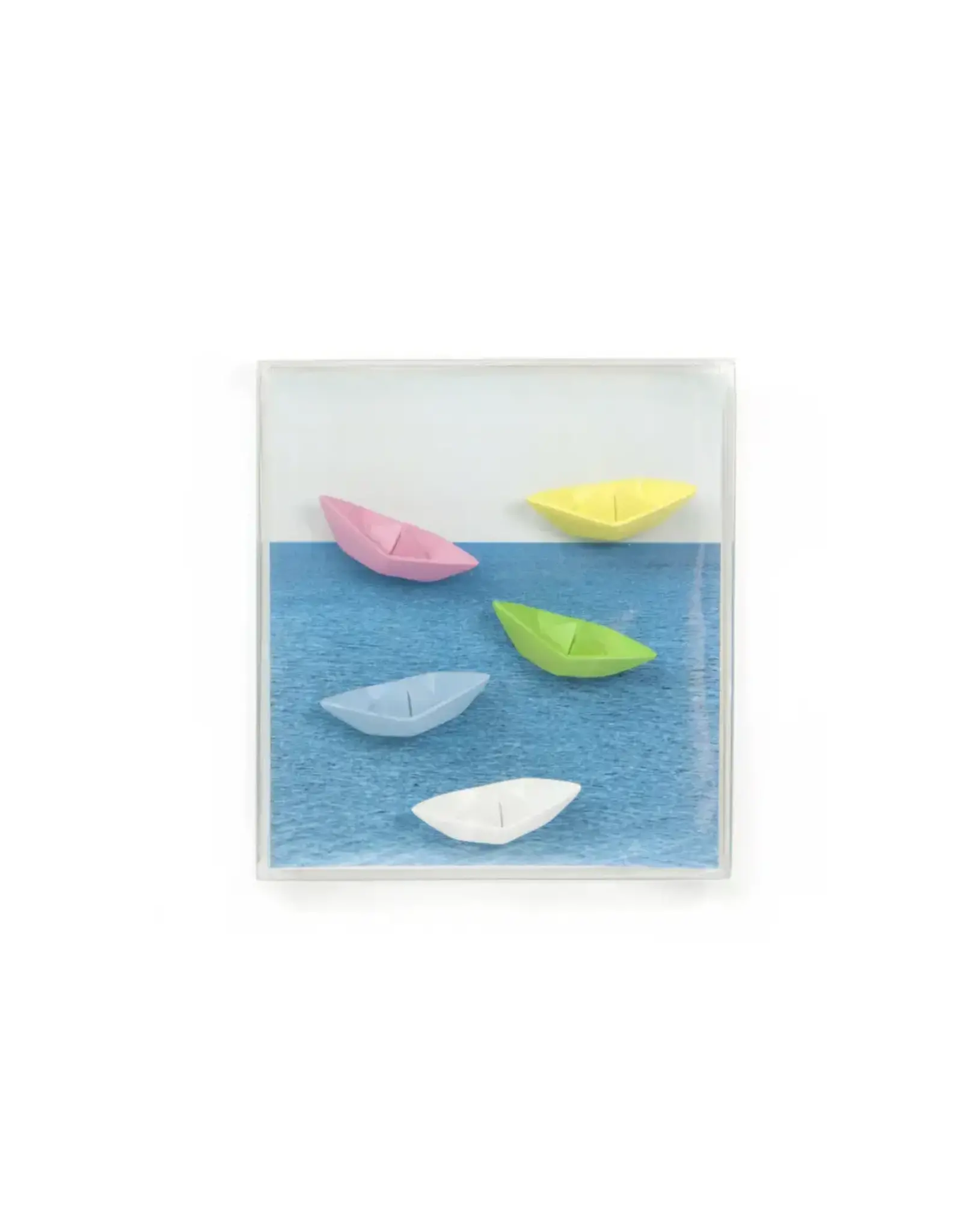 Interhal Retail Magneet Paper Boat - 5st