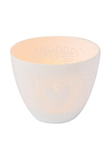 Raeder Theelicht S, Hartje Dots - Ø 8 x H 6,5 cm