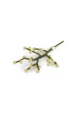 Gry & Sif Vilten Bloem - Mini Branch, Light yellow berries - 20cm