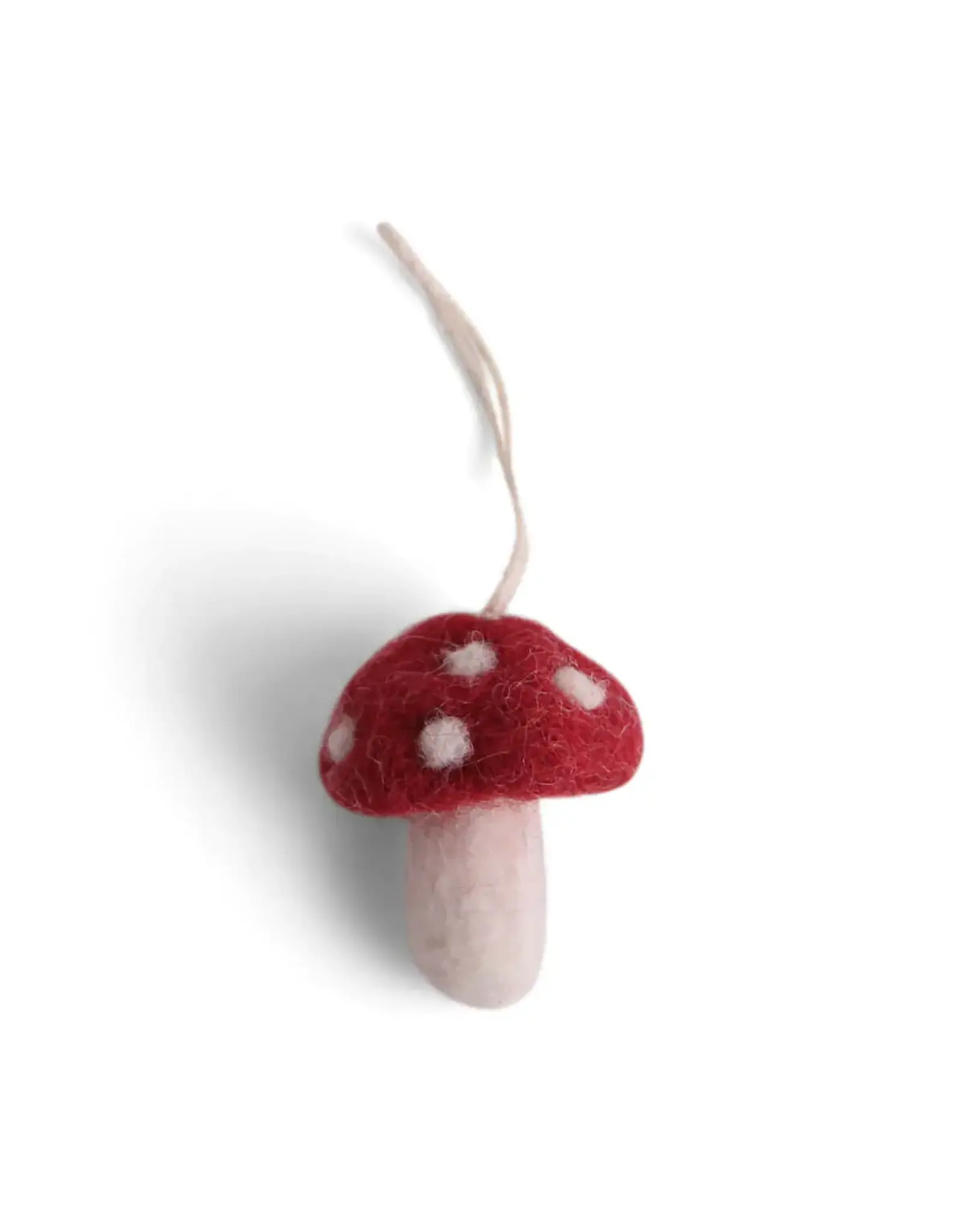 Gry & Sif Mini Paddenstoelen Rood - 5st - 5cm