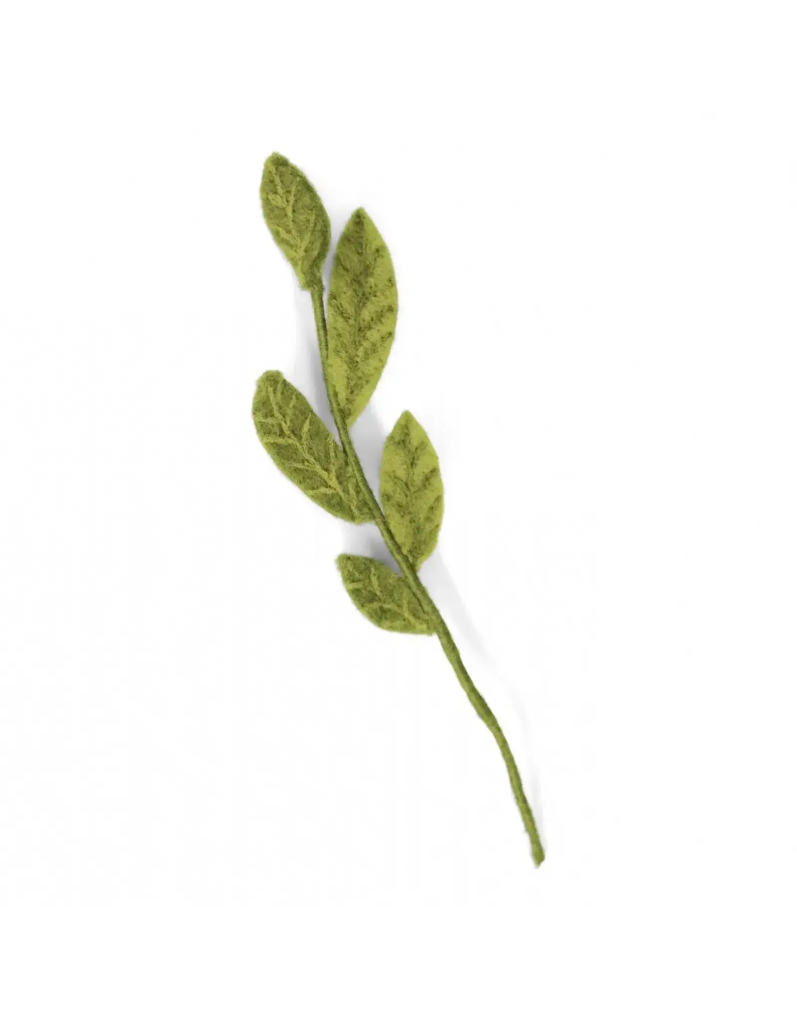 Gry & Sif Vilten Bloem - Branch mix green leaves - 35cm
