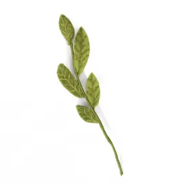 Gry & Sif Vilten Bloem - Branch mix green leaves - 35cm