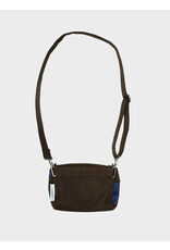 Susan Bijl Bum Bag S, Mud & Navy - 13 x 18,5 x 6,5 cm