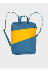 Susan Bijl Backpack, Dark Petrol & Cheese - One size