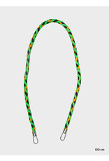 Susan Bijl Kumihimo Strap, Black & Arise - 100cm