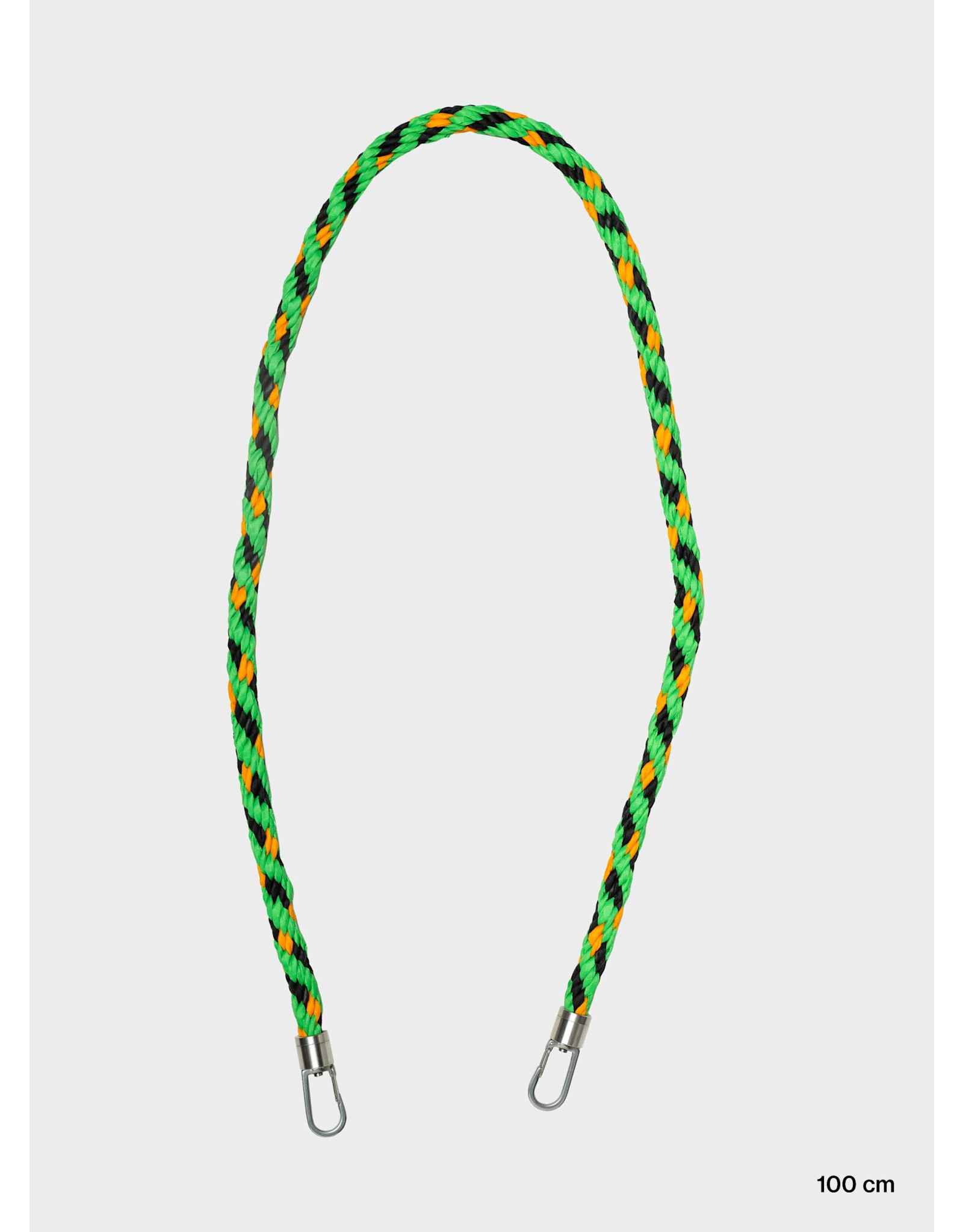 Susan Bijl Kumihimo Strap, Black & Arise - 100cm