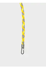 Susan Bijl Kumihimo Strap, Treble & Fluo Yellow - 100cm