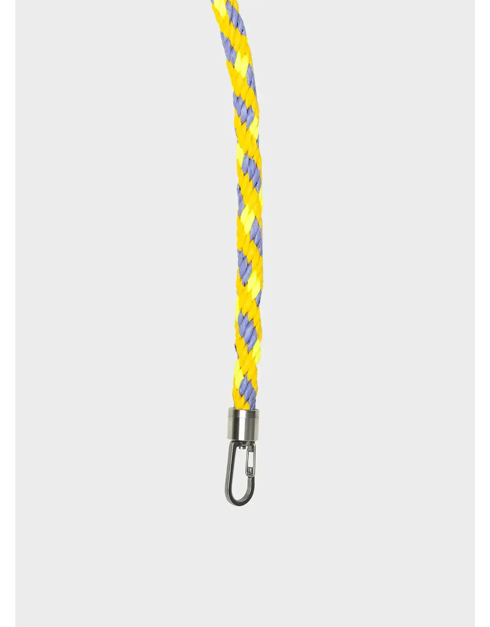 Susan Bijl Kumihimo Strap, Treble & Fluo Yellow - 100cm
