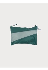 Susan Bijl Pouch M, Pine & Grey - 19 x 29cm