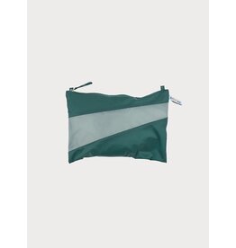 Susan Bijl Pouch M, Pine & Grey - 19 x 29cm Susan Bijl Pouch M, Pine & Grey - 19 x 29cm