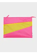 Susan Bijl Protectable, Fluo Pink & Tv Yellow - 13inch, 35 x 25,5 x 2,5cm