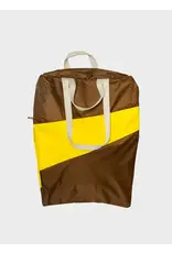 Susan Bijl The Stash Bag L, Hazel & Tv Yellow - 37 x 56 x 26 cm