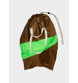 Susan Bijl The Trash Bag L, Hazel & Greenscreen - 37 x 77 x 33 cm