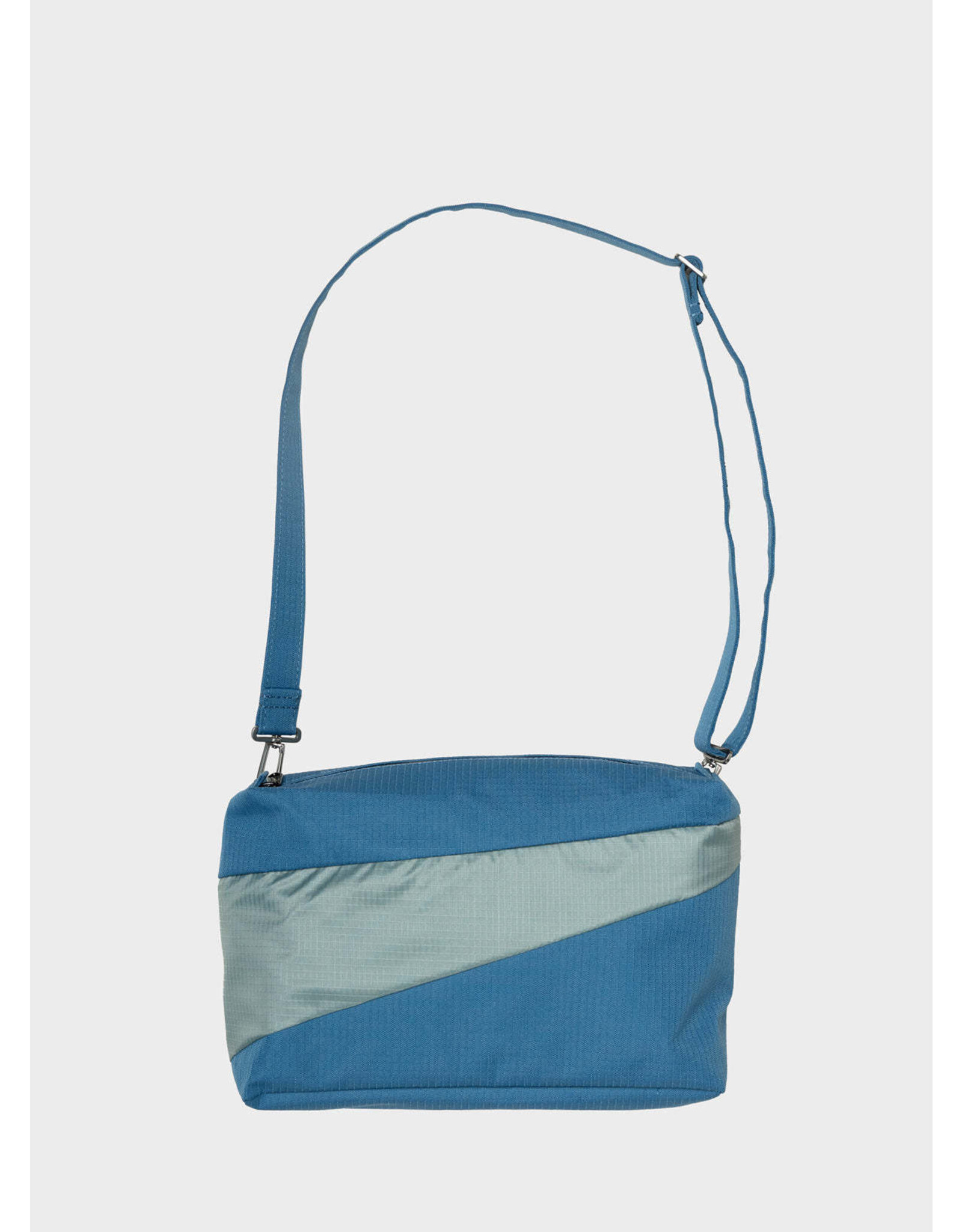Susan Bijl Bum Bag M, Dark Petrol & Grey - 19 x 28 x 8,5