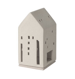 Raeder Lichthuisje M - Beige - 7,5 x 8 x 14,8cm