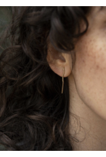 Judith Benita Oorbel Nazaré Mini - Goud - L 3cm - Messing Verguld 24K