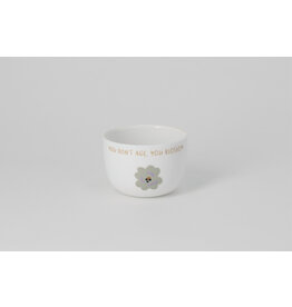 Raeder Theelichtje/Potje - You don't age, you blossom - Ø 7 cm