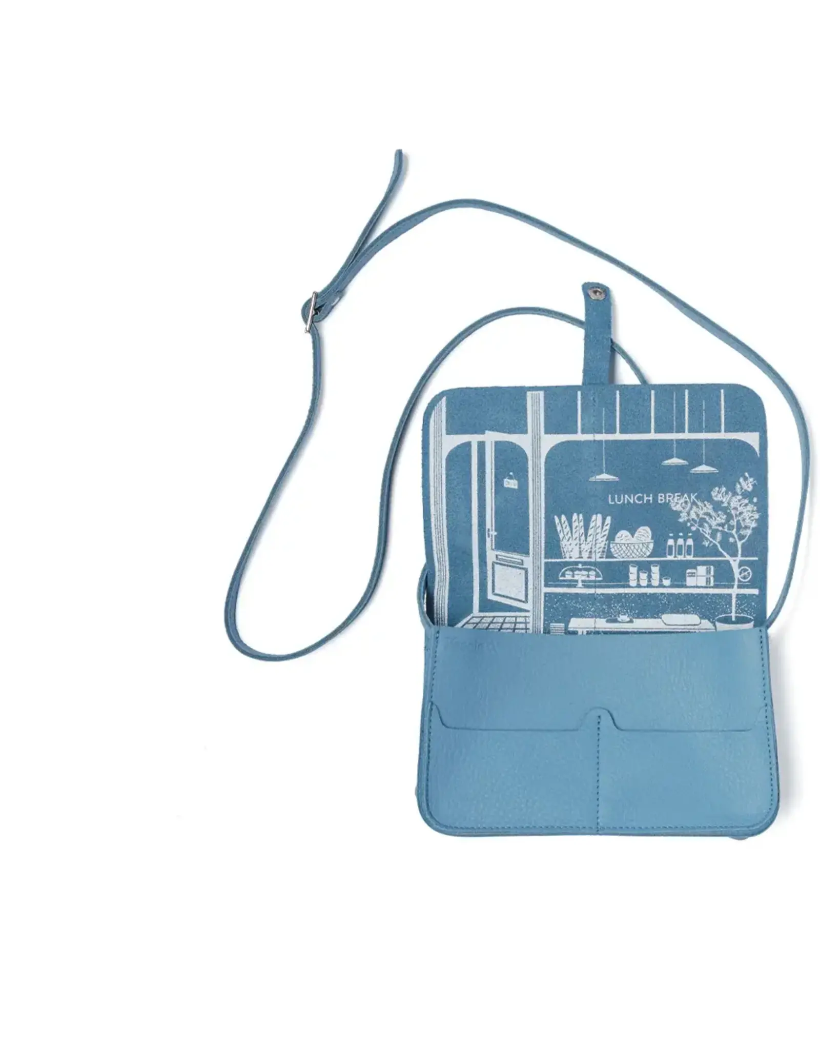 Keecie Lunch break, Painters Blue