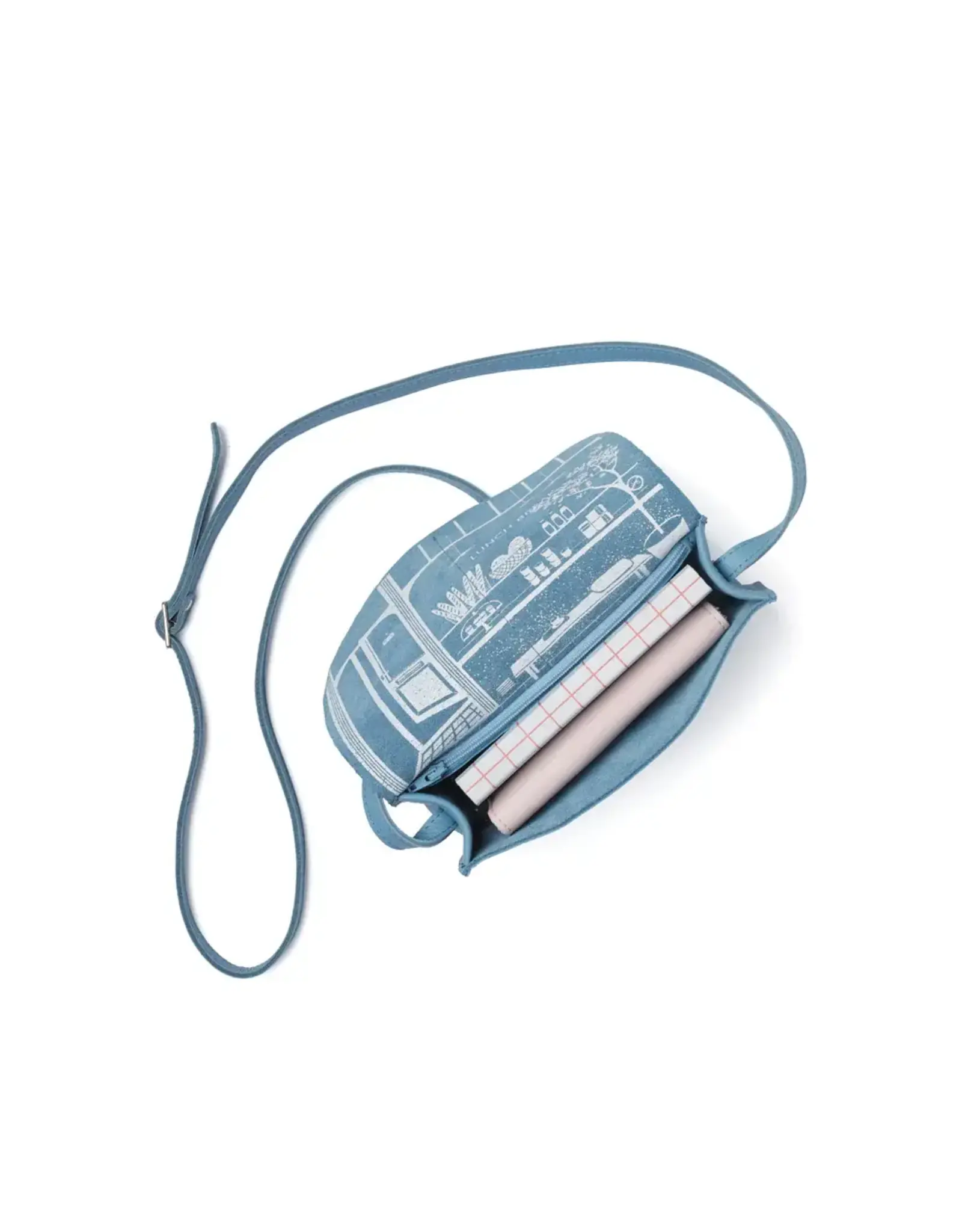 Keecie Lunch break, Painters Blue