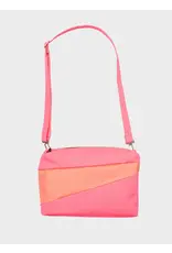 Susan Bijl Bum Bag M - Fluo Pink & Coral - 19 x 28 x 8,5