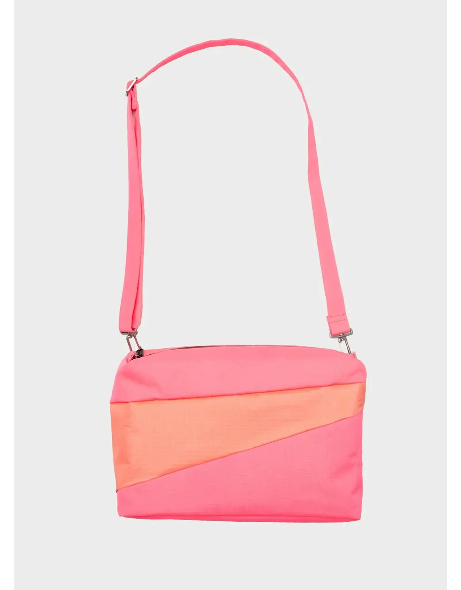 Susan Bijl Bum Bag M - Fluo Pink & Coral - 19 x 28 x 8,5