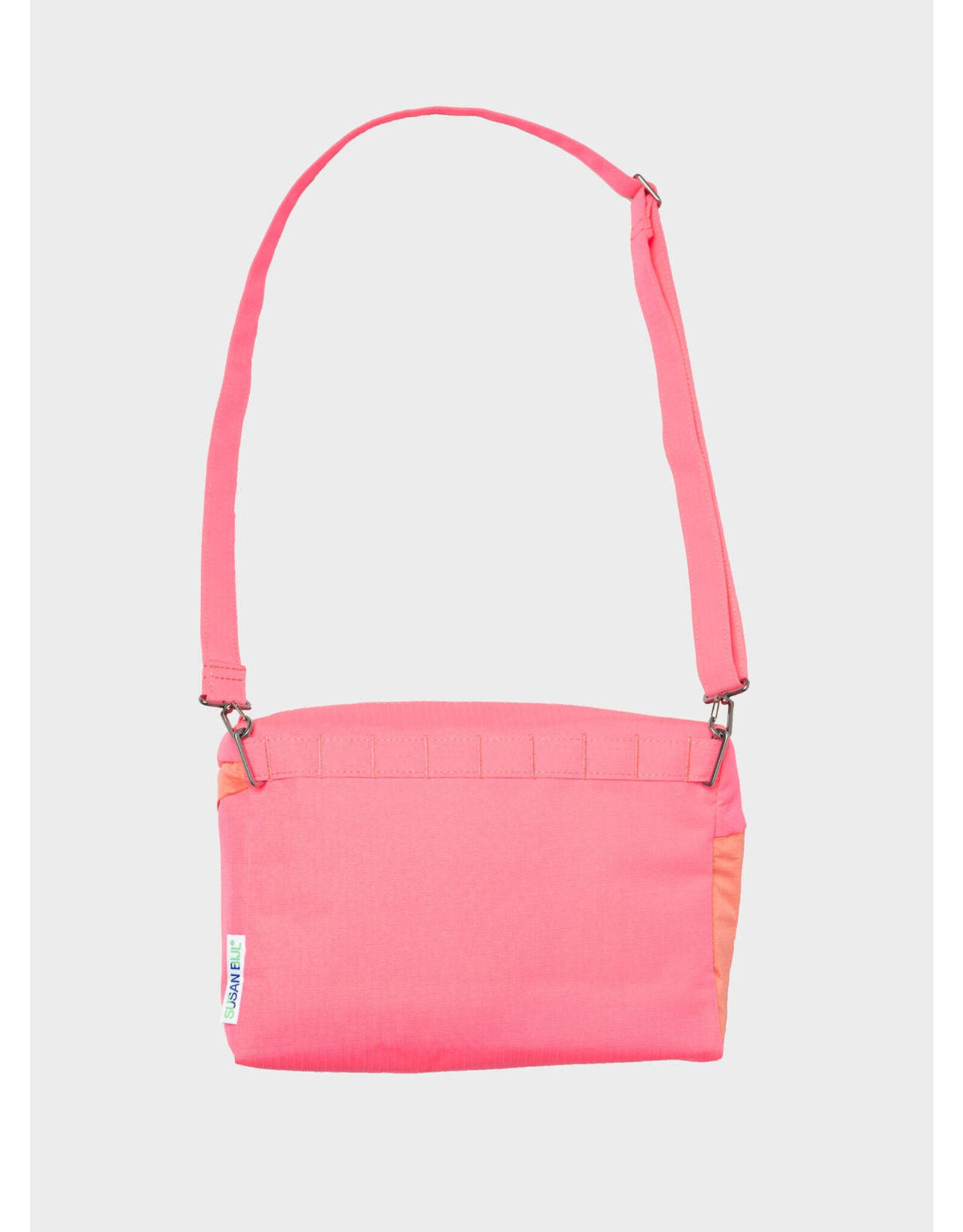 Susan Bijl Bum Bag M - Fluo Pink & Coral - 19 x 28 x 8,5