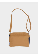 Susan Bijl Bum Bag M, Camel & Navy - 19 x 28 x 8,5
