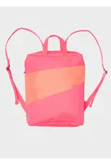 Susan Bijl Backpack, Fluo Pink & Coral - One size