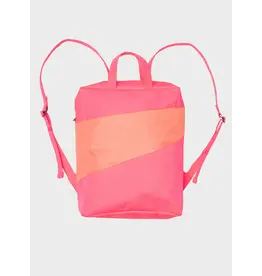 Susan Bijl Backpack, Fluo Pink & Coral - One size