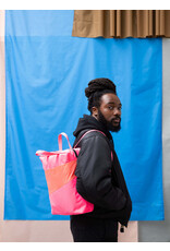 Susan Bijl Backpack, Fluo Pink & Coral - One size