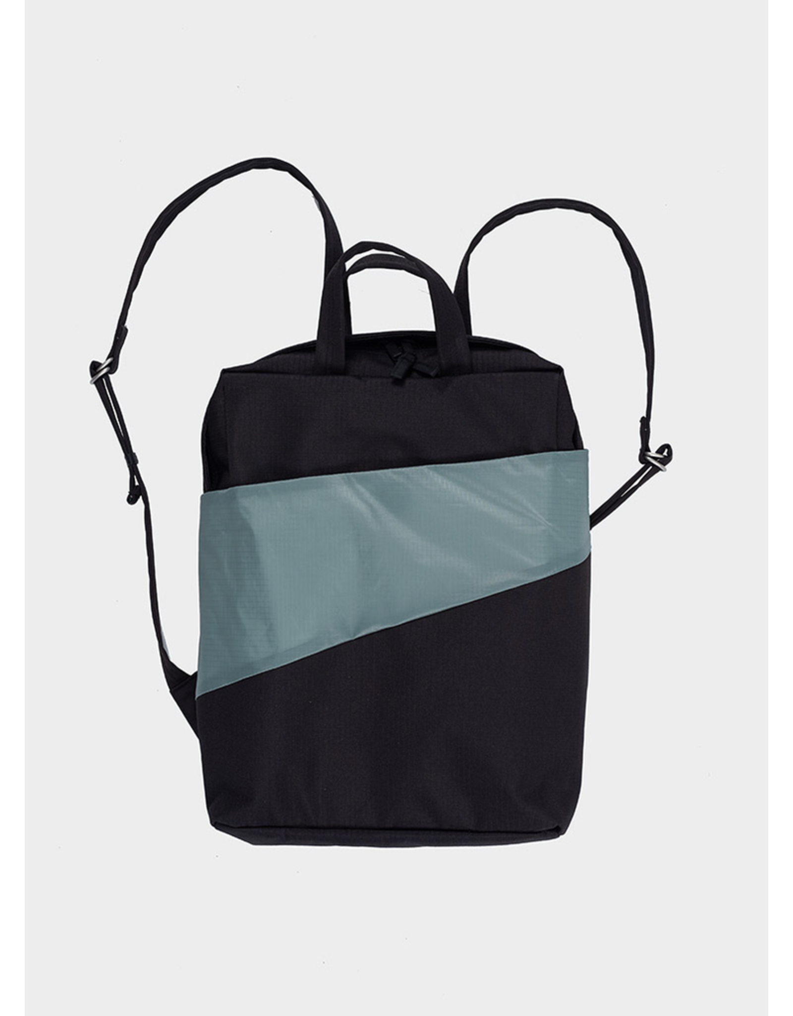 Susan Bijl Backpack, Black & Grey - One size