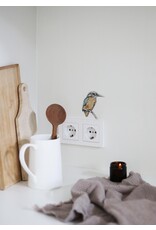 Inkylines Muursticker - Ijsvogel
