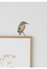 Inkylines Muursticker - Ijsvogel