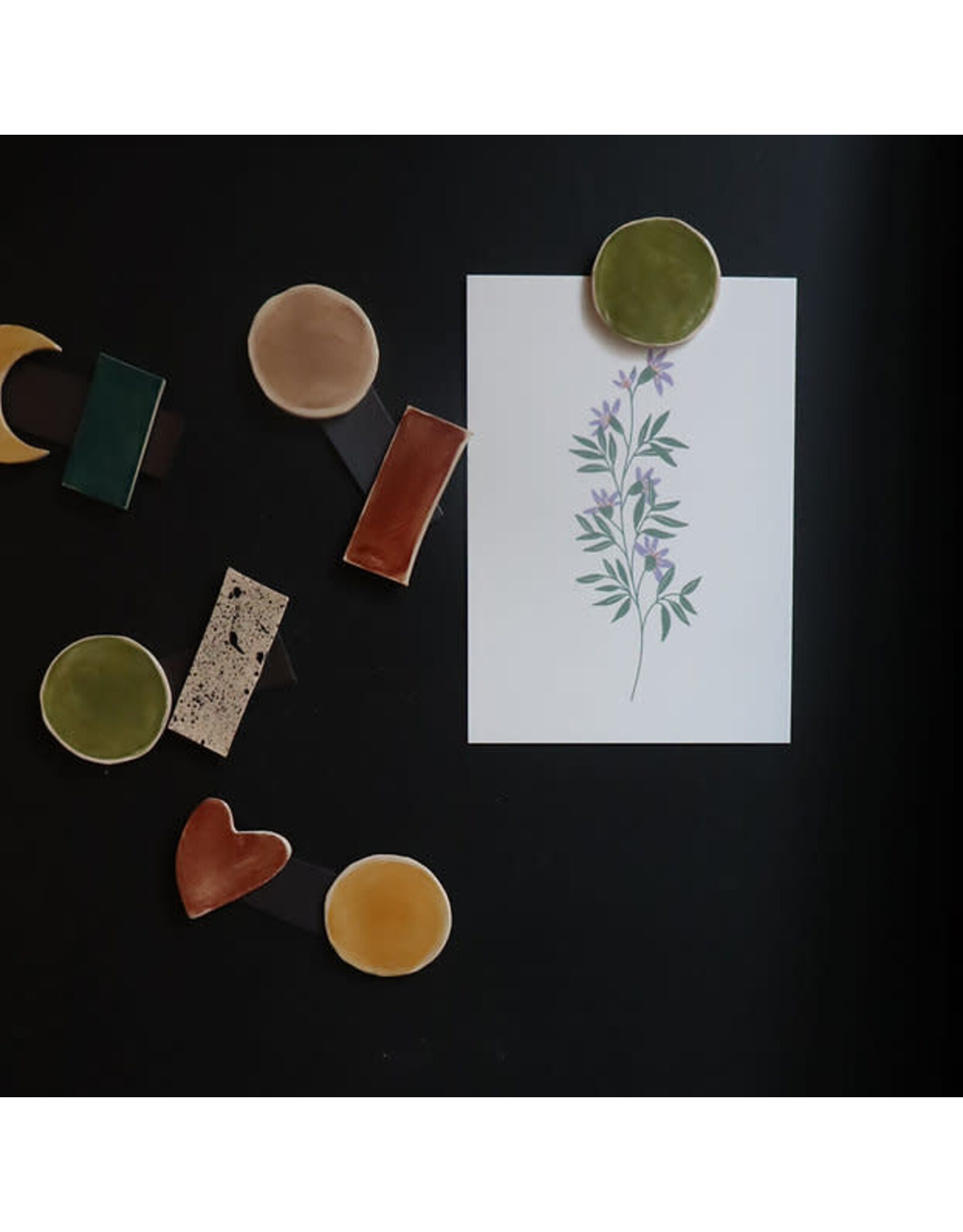 Poussière des rues Muurmagneetje - Mini Hartje