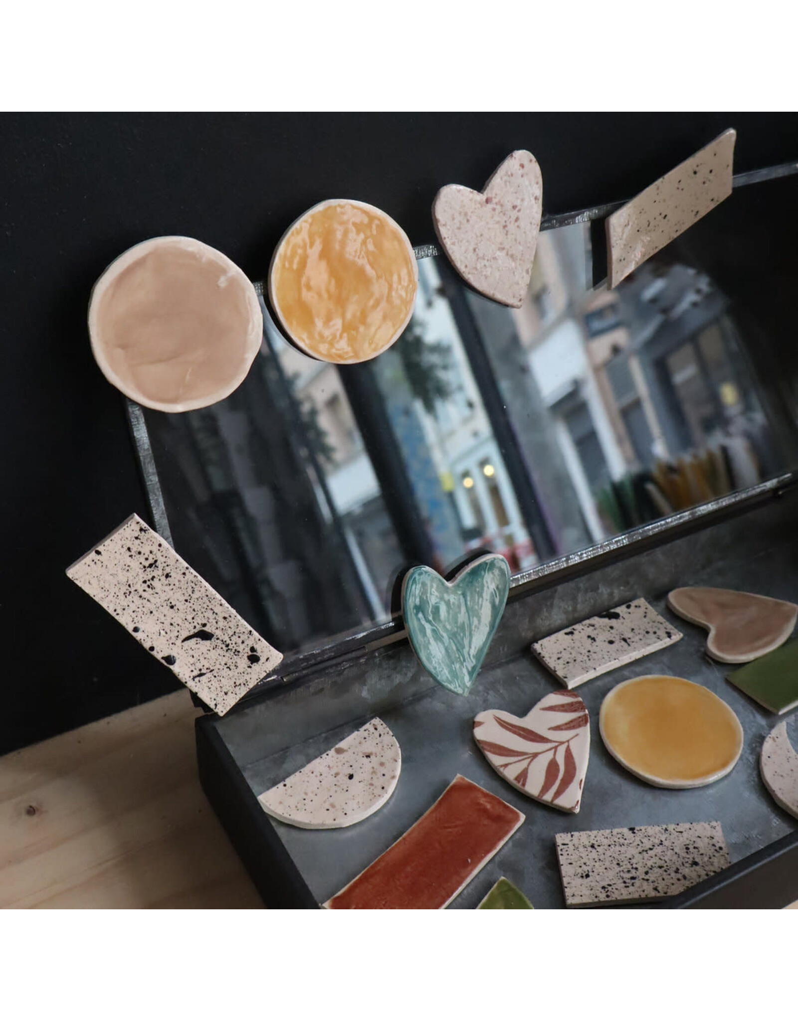 Poussière des rues Muurmagneetje - Mini Hartje