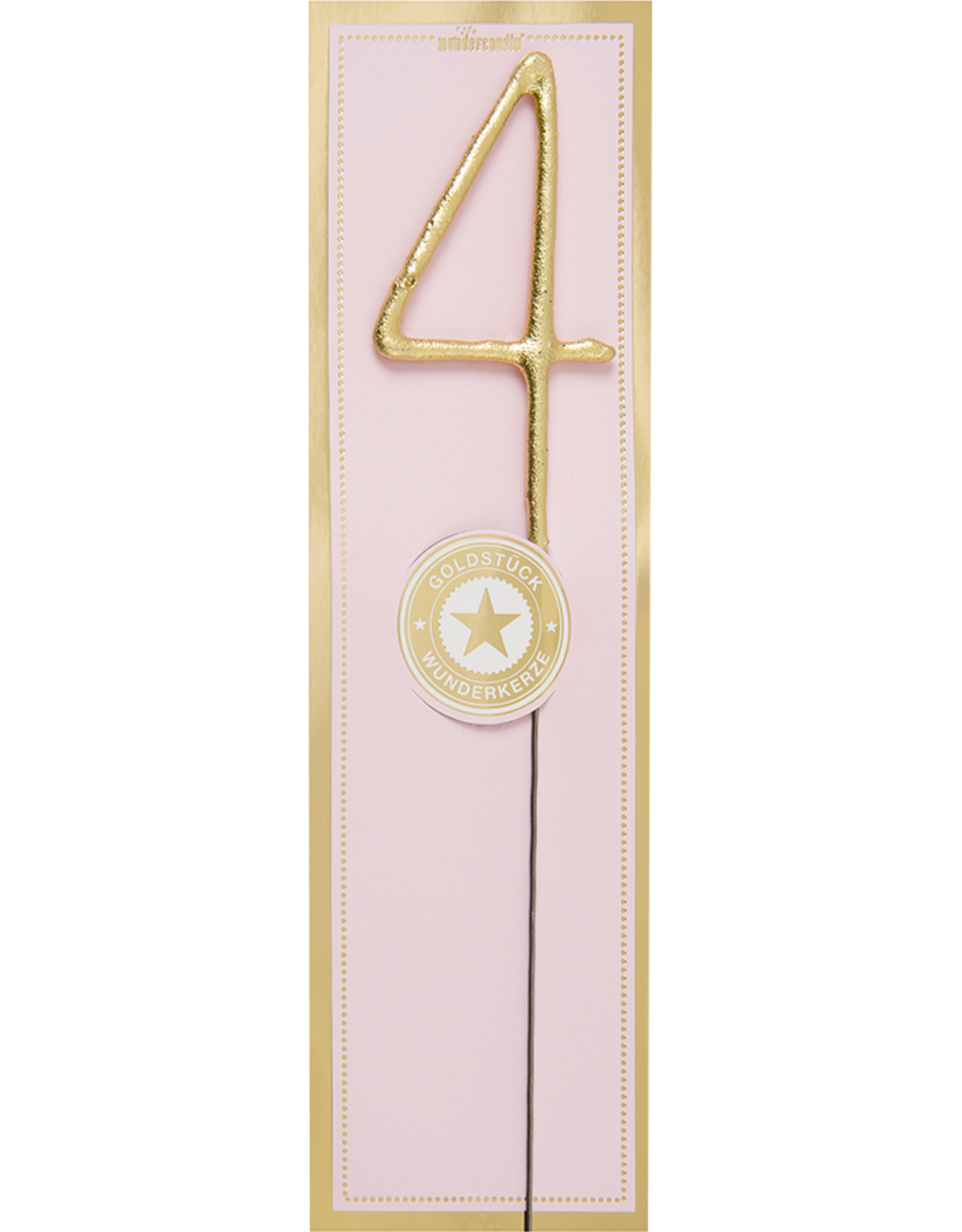 Wondercandle Wondercandle - 4 - Goud
