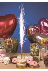 Wondercandle Taart Vuurwerk - Goud - 3st