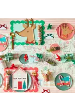 Meri Meri Servetten - Driving Reindeer - 16st