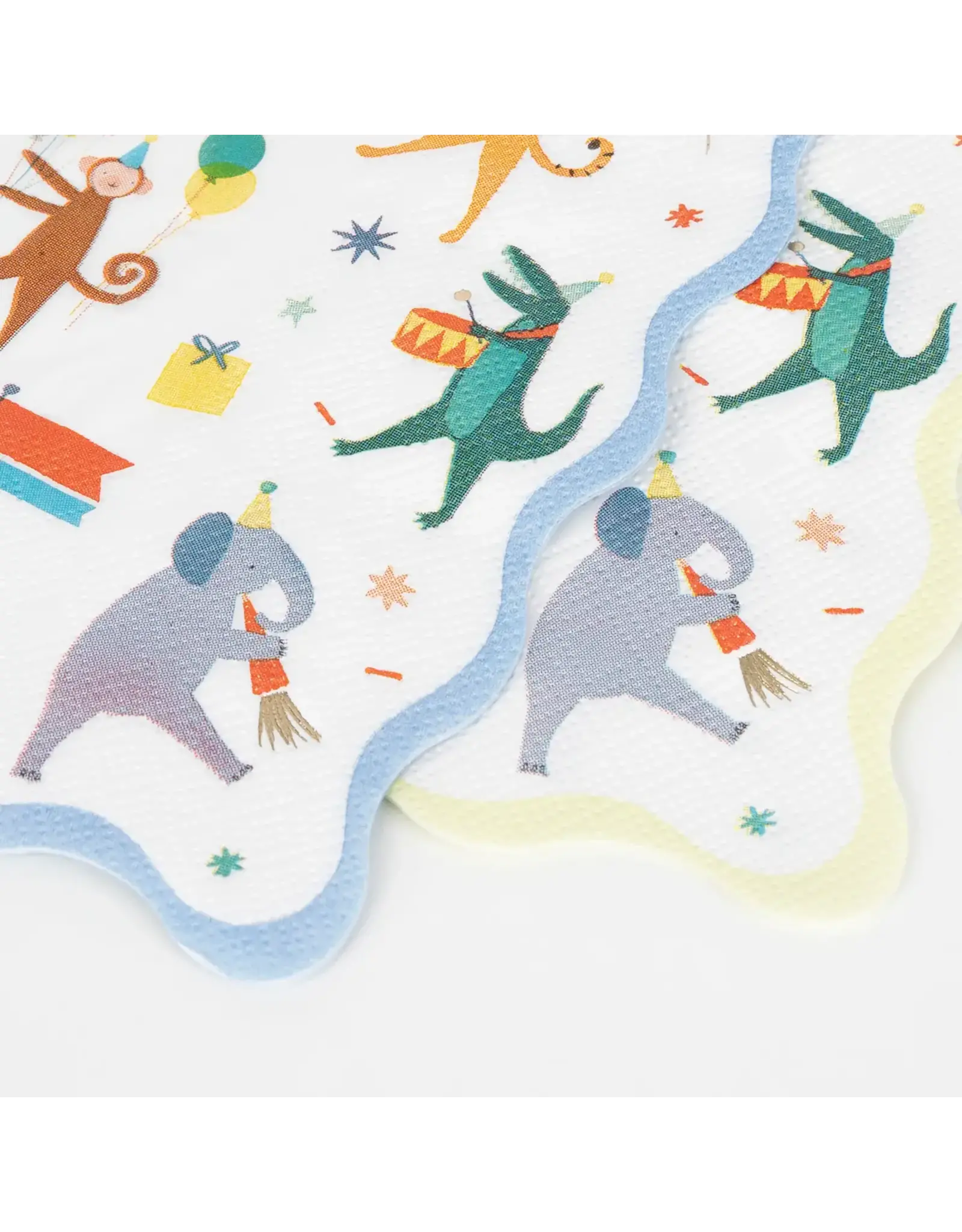 Meri Meri Servetten L - Animal Parade - 16st