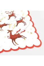 Meri Meri Servetten L - Santa, Sleigh & Reindeer - 16st