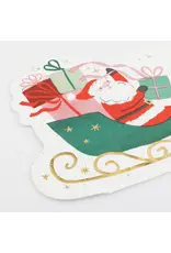 Meri Meri Servetten L - Santa Sleigh - 16st