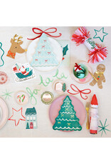 Meri Meri Servetten L - Santa Sleigh - 16st
