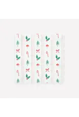 Meri Meri Servetten L - Festive Icon Stripes - 16st