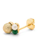 Lulu Copenhagen Oorbel Stud - Bouquet, The Favorite - Goud - Single