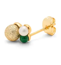 Lulu Copenhagen Oorbel Stud - Bouquet, The Favorite - Goud - Single
