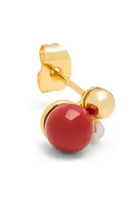 Lulu Copenhagen Oorbel Stud - Bouquet, The Classic - Goud - Single