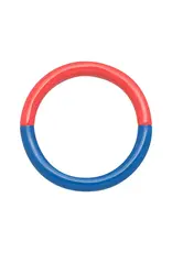 Lulu Copenhagen Double Color Ring - Orange Coral/ Blue